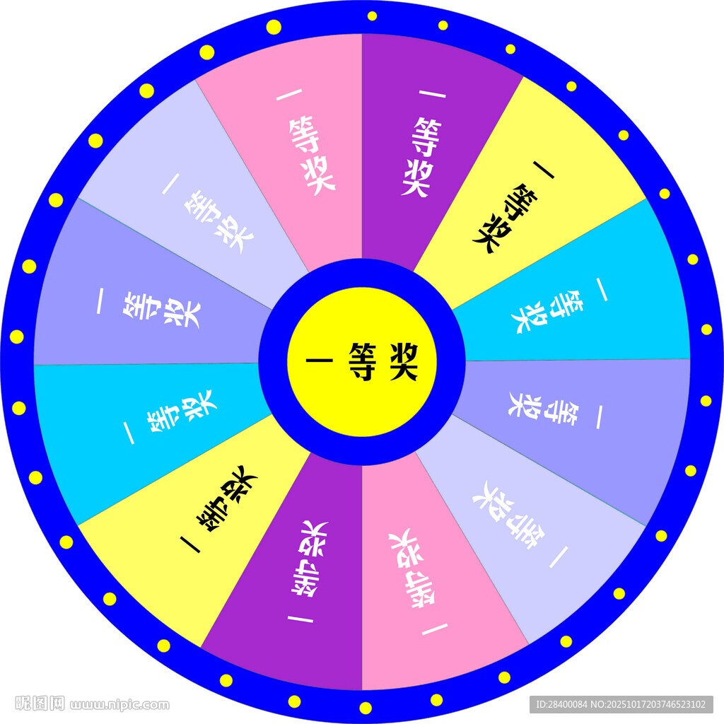幸运抽奖转盘