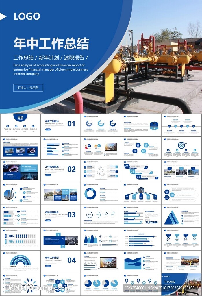 燃气天然气公司工作汇报PPT