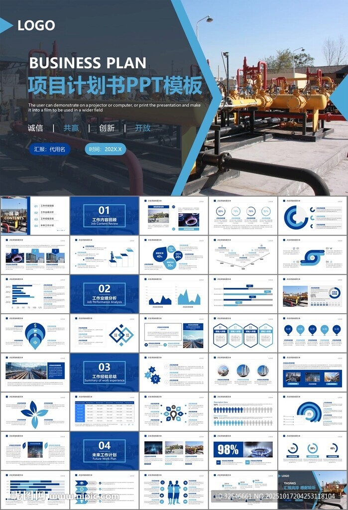燃气天然气公司工作汇报PPT