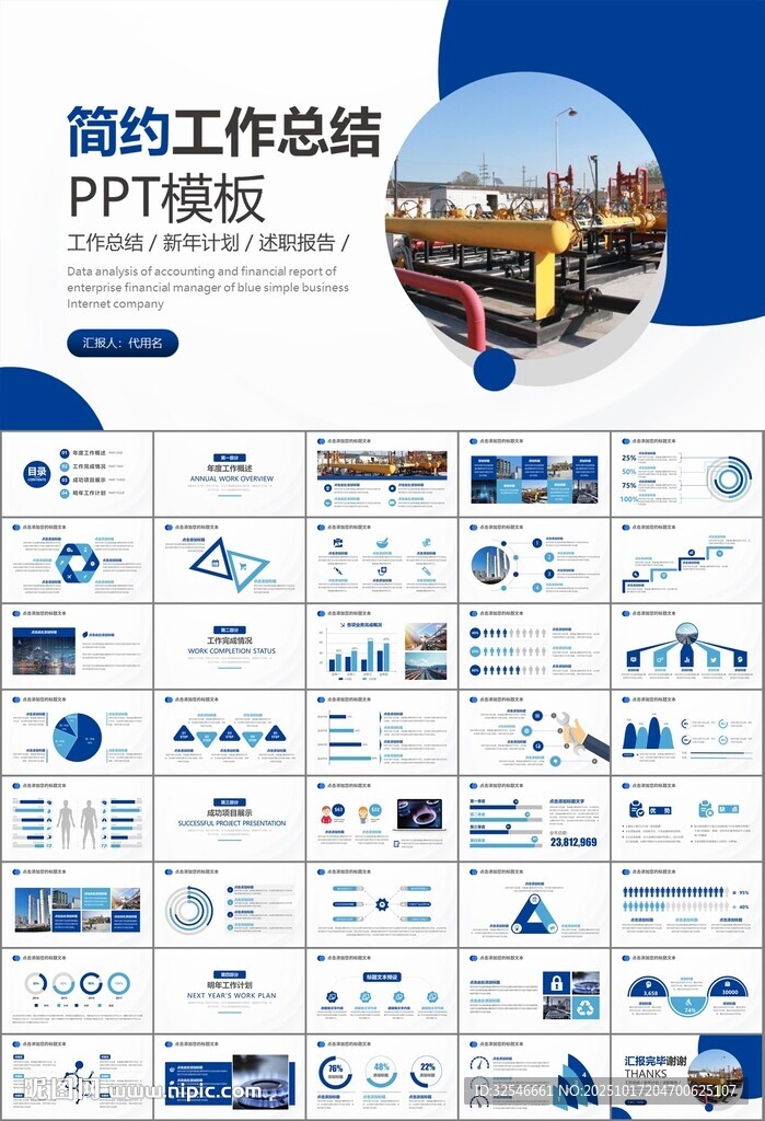 燃气天然气公司工作汇报PPT