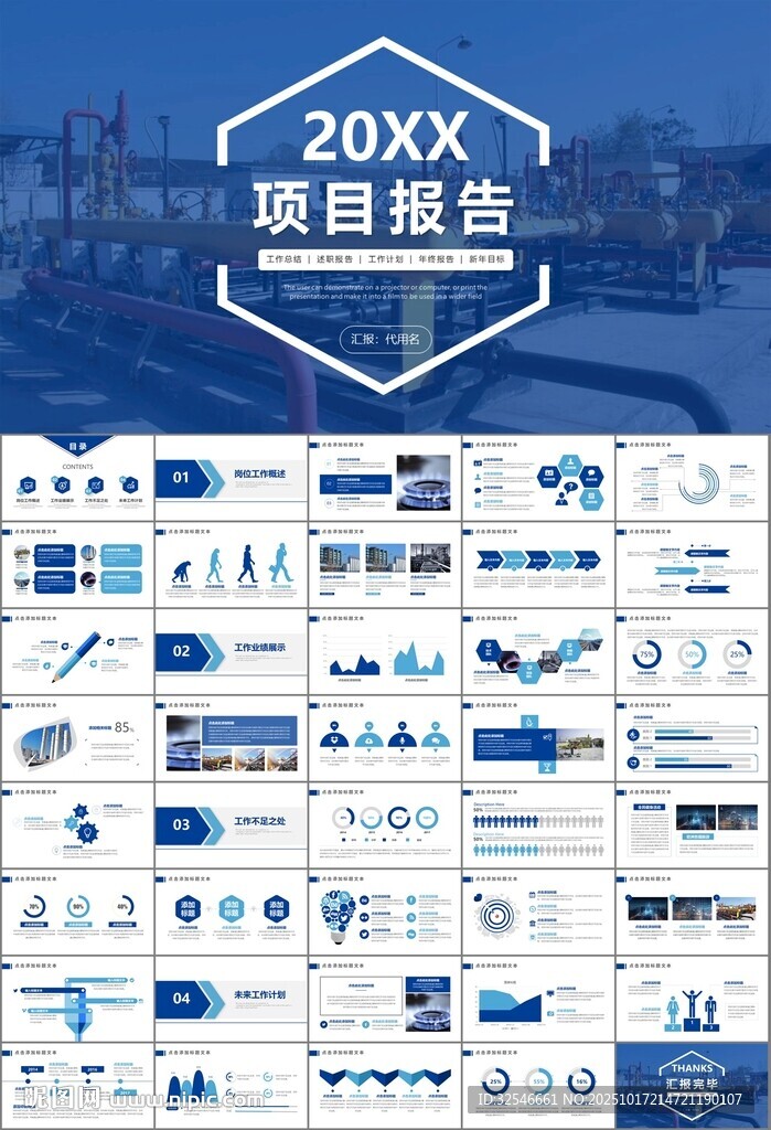 燃气天然气公司工作汇报PPT