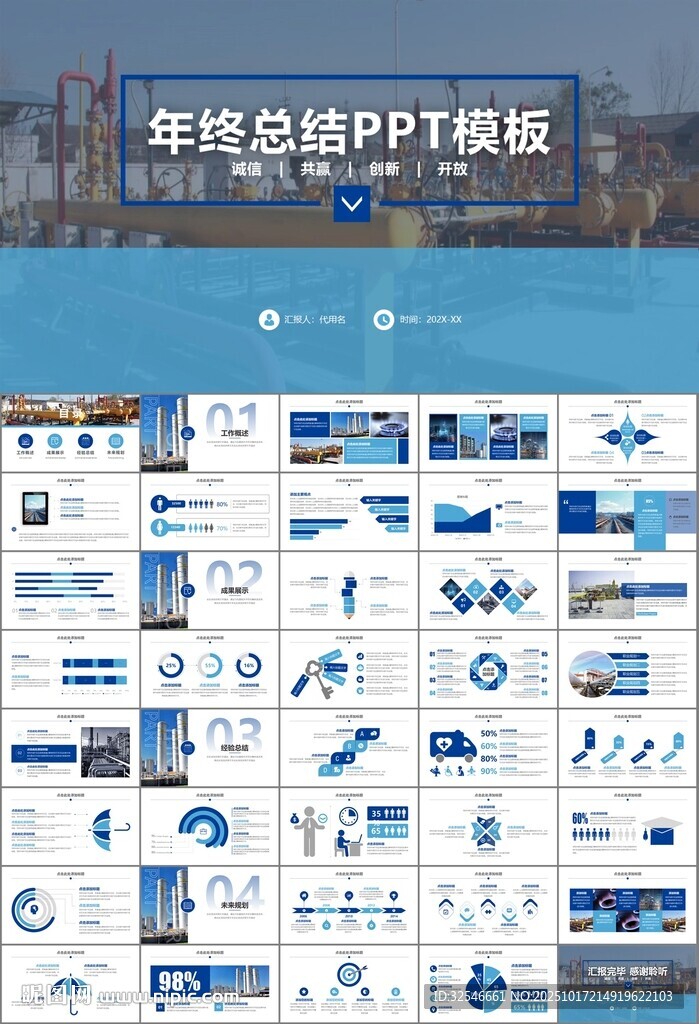 燃气天然气公司工作汇报PPT