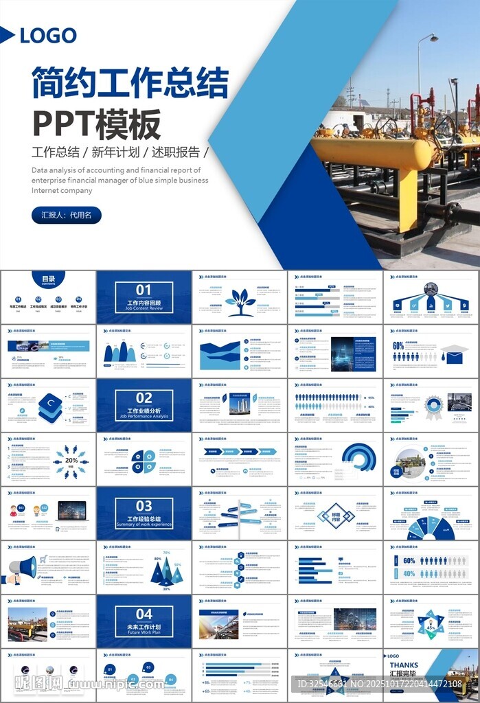 燃气天然气公司工作汇报PPT