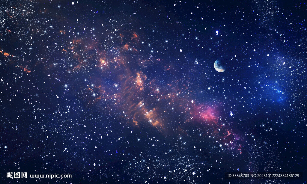 宇宙星空星云背景