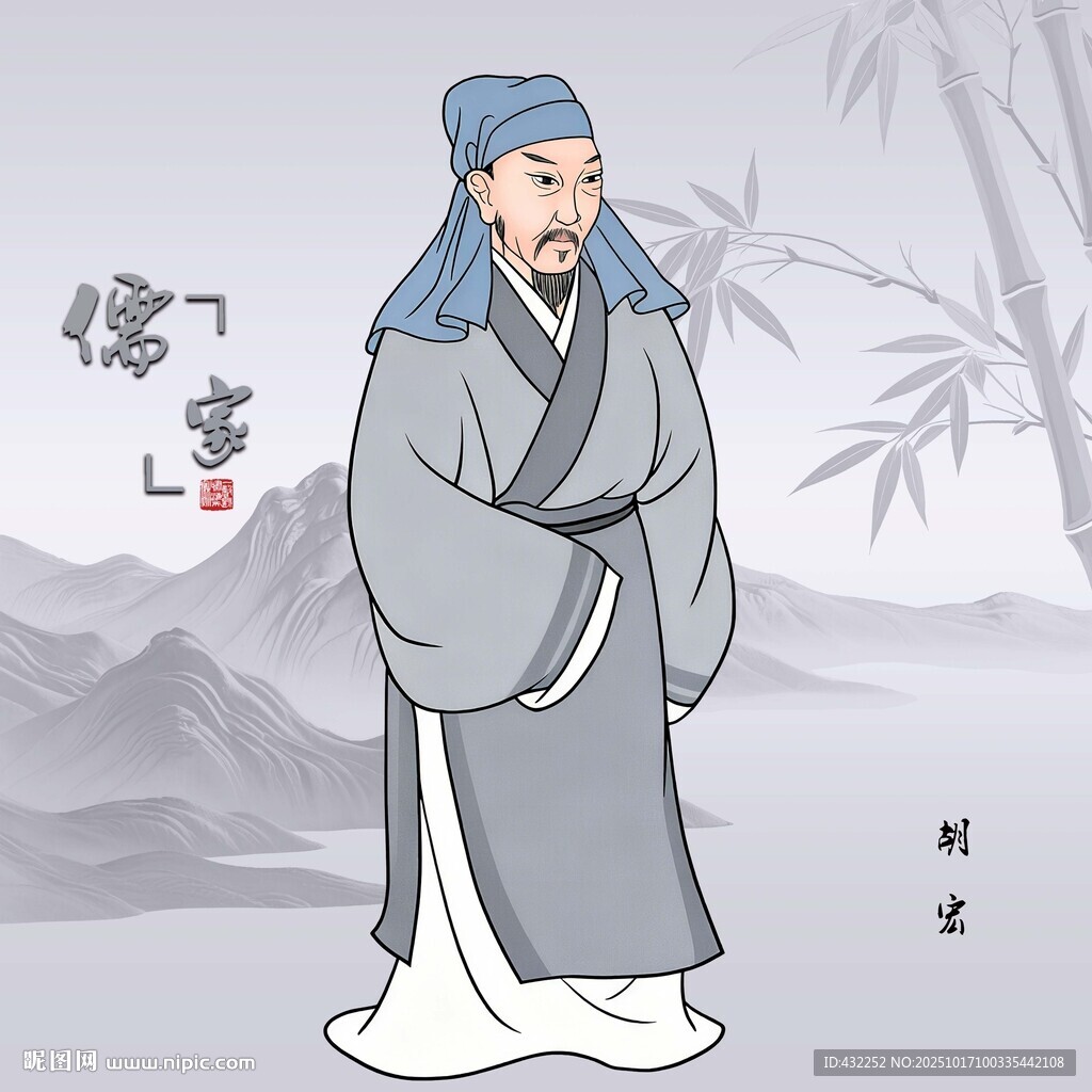 古代儒者胡宏