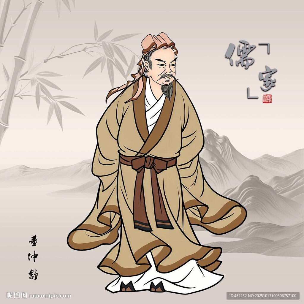 古代人物董仲舒