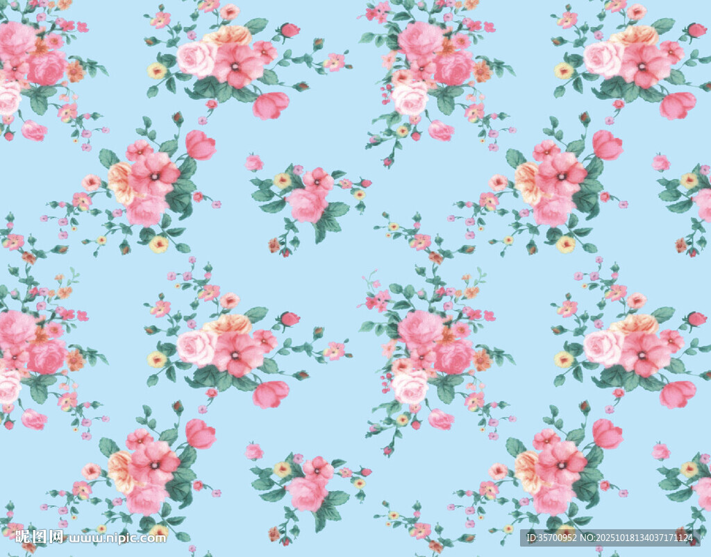 粉色花朵 小碎花