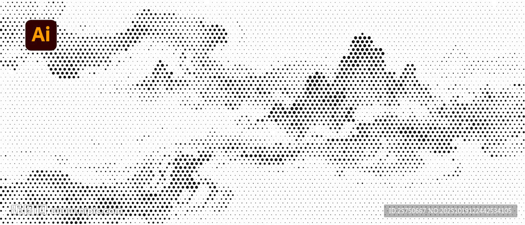 水墨山水意境图