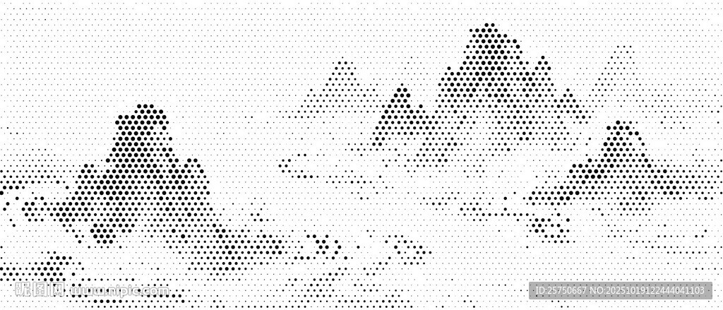 水墨山水意境图