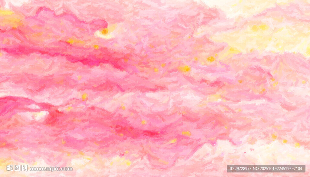 梦幻粉色水彩纹理背景