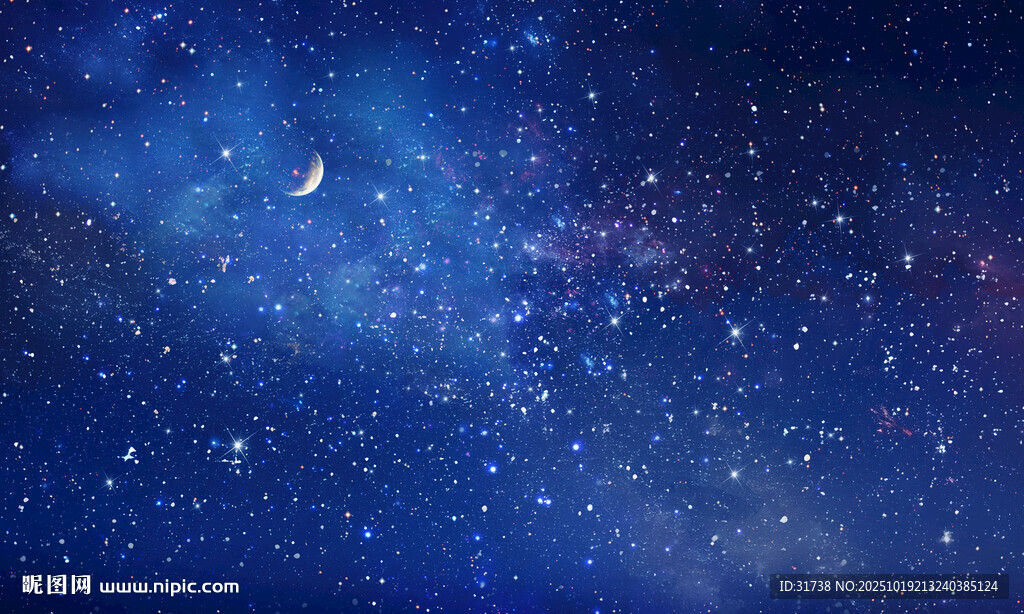 巨幅宇宙星空背景图灯箱