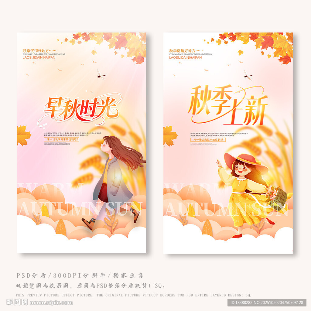 秋季上新