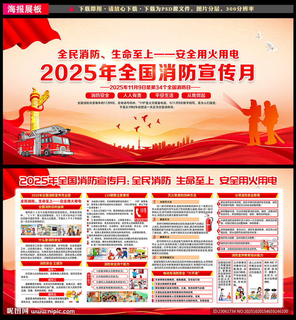 2025年全国消防宣传月
