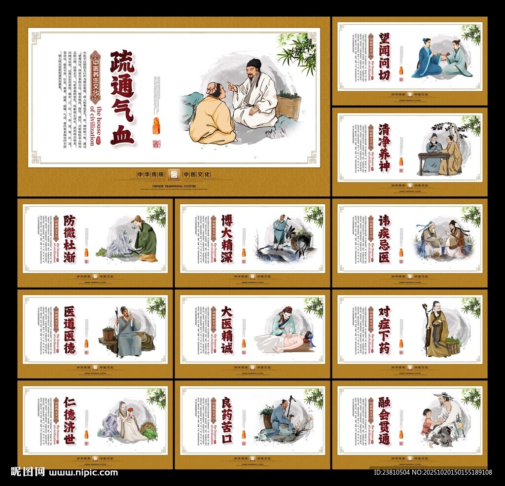 中医展板
