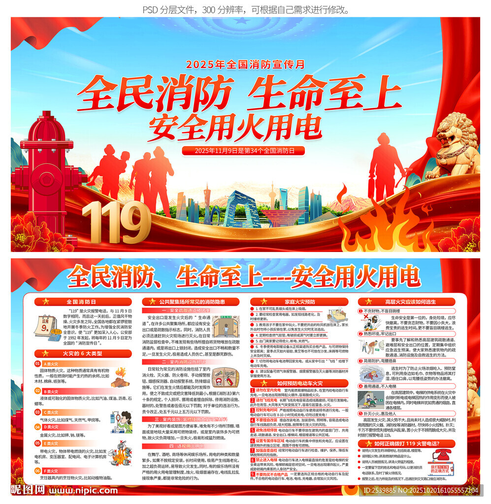 2025年全国消防宣传月