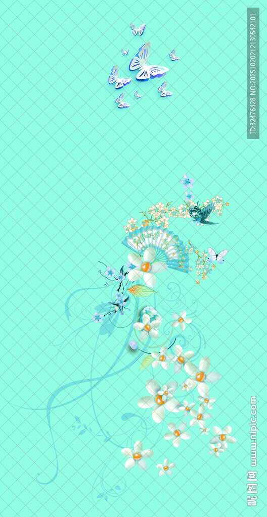 梦幻花鸟图