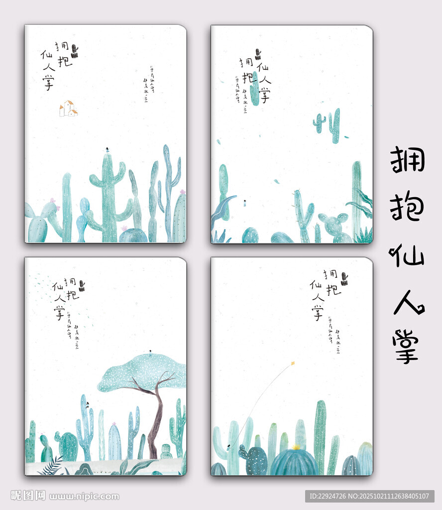拥抱仙人掌