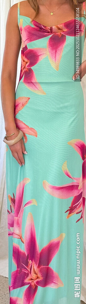 绘花 水彩 小碎花 数码 印花