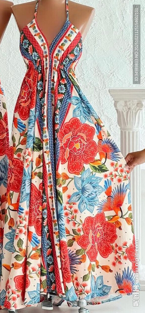 手绘花 小碎花 印花 