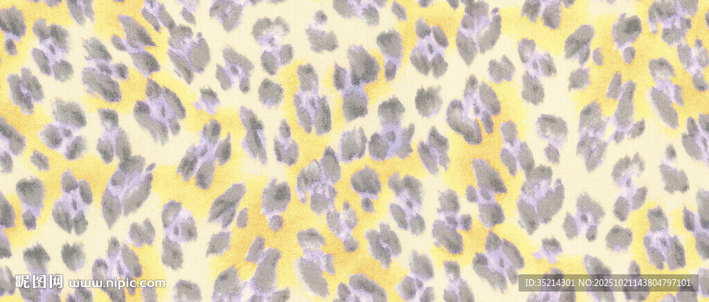 黄色花卉图案纹理背景