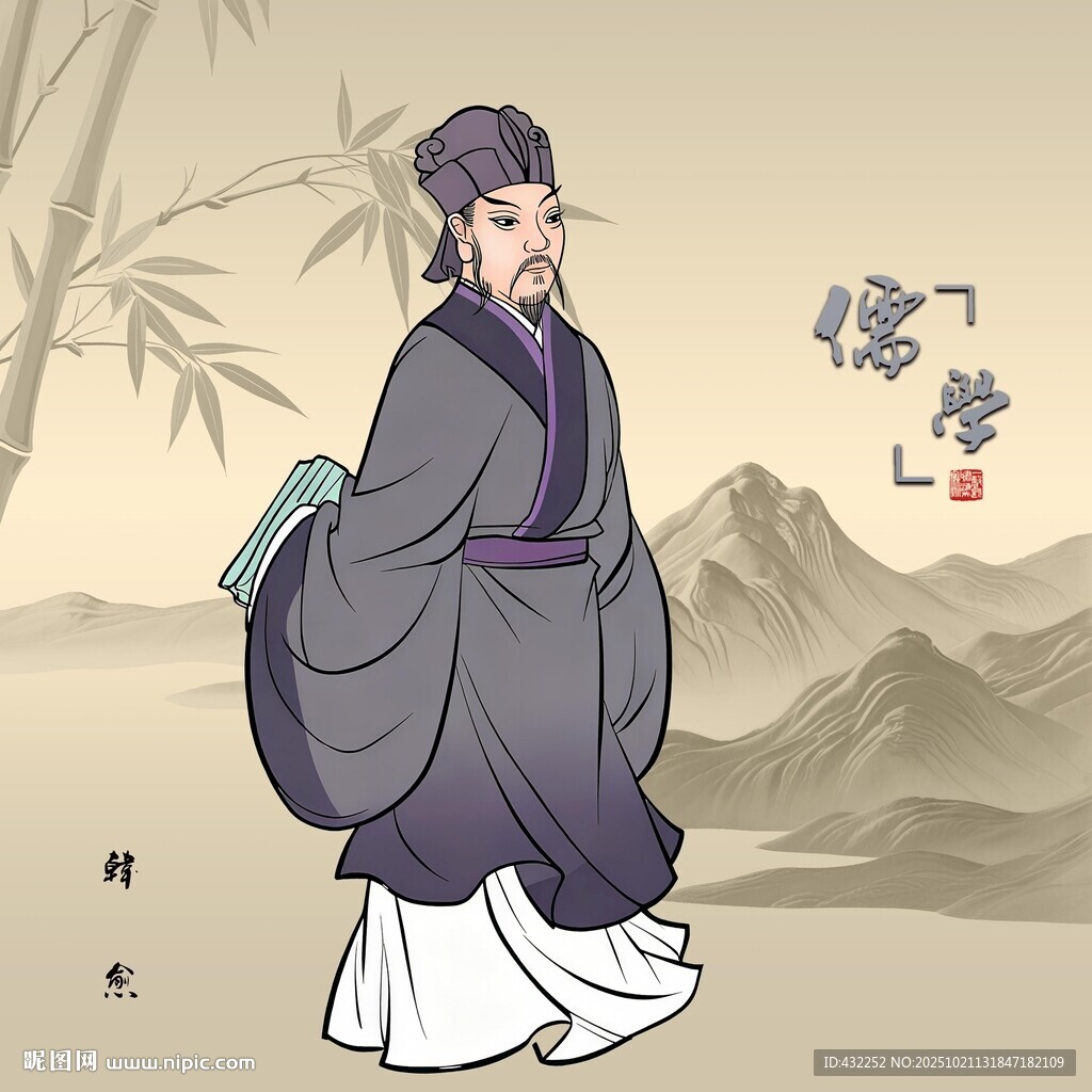 古代文人形象韩愈