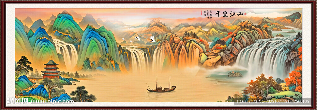 千里江山图