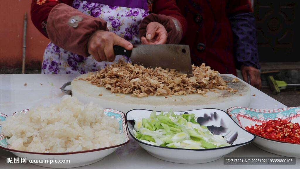 街头美食制作现场