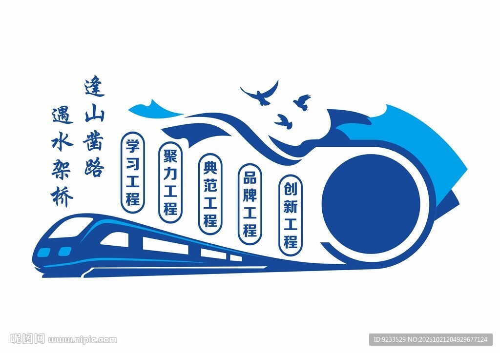 高铁文化墙