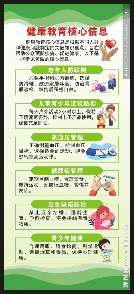 疟疾宣传核心信息展架