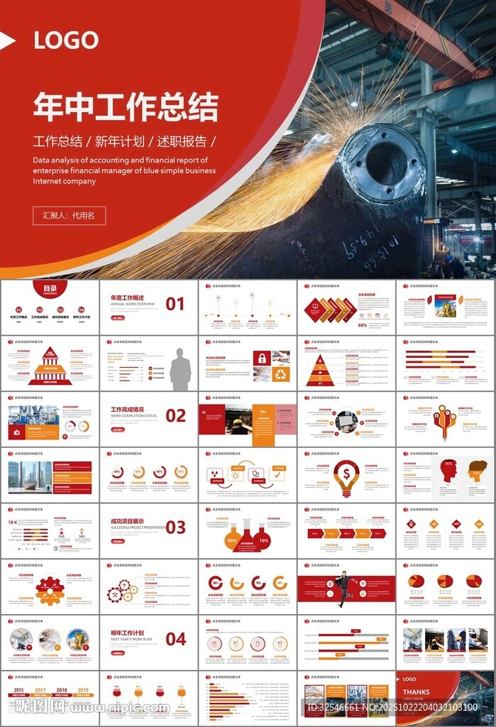 工会工作总结汇报述职报告ppt