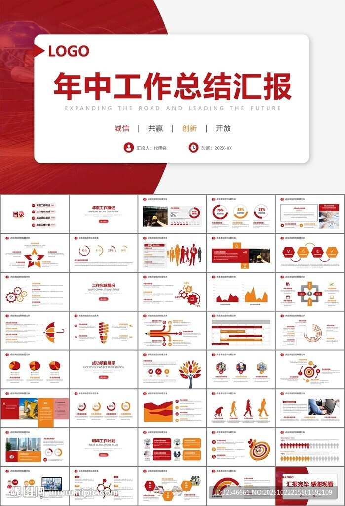 工会工作总结汇报述职报告ppt
