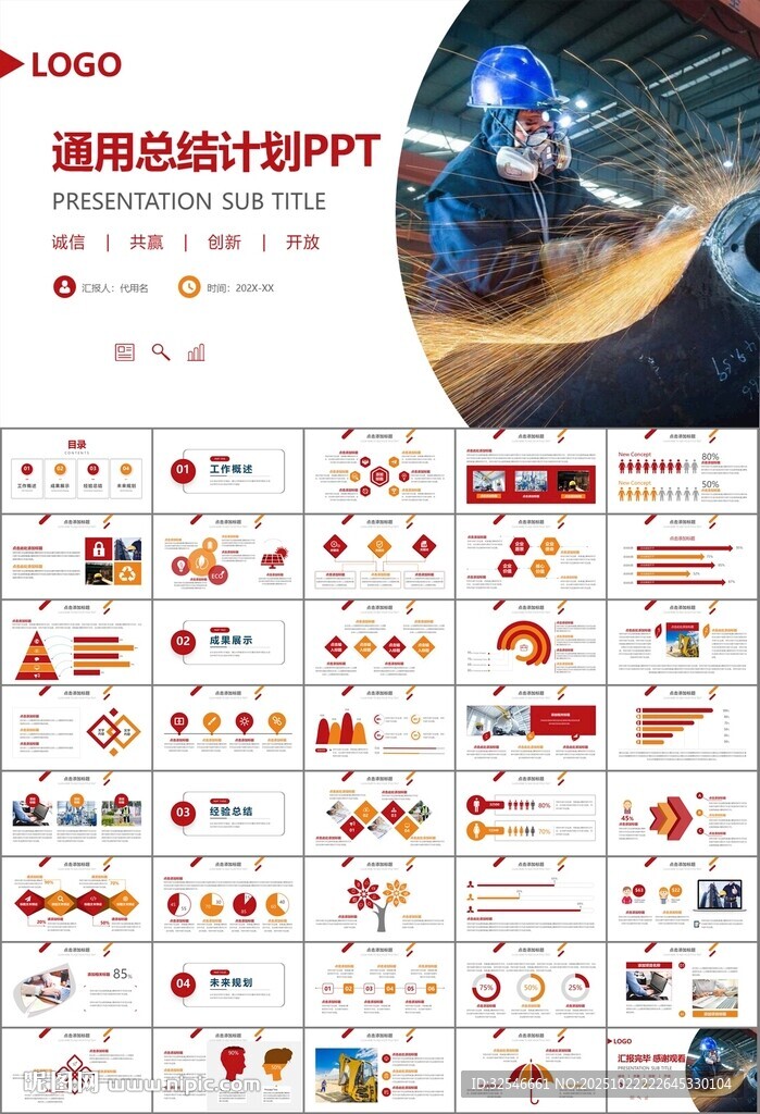 工会工作总结汇报述职报告ppt