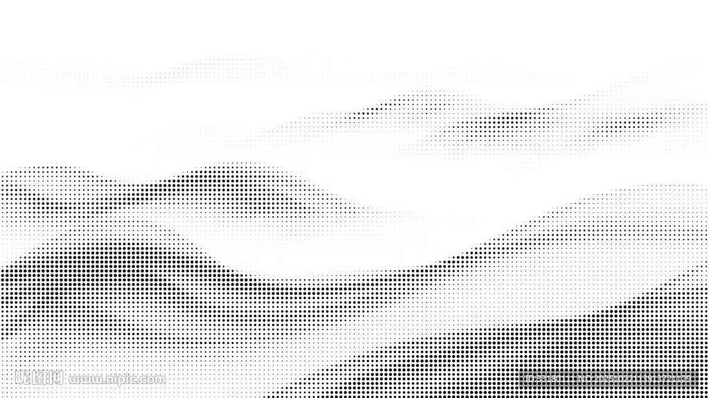 动感曲线点状图