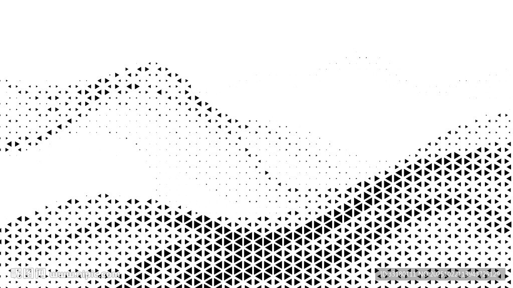 曲线三角形镂空板