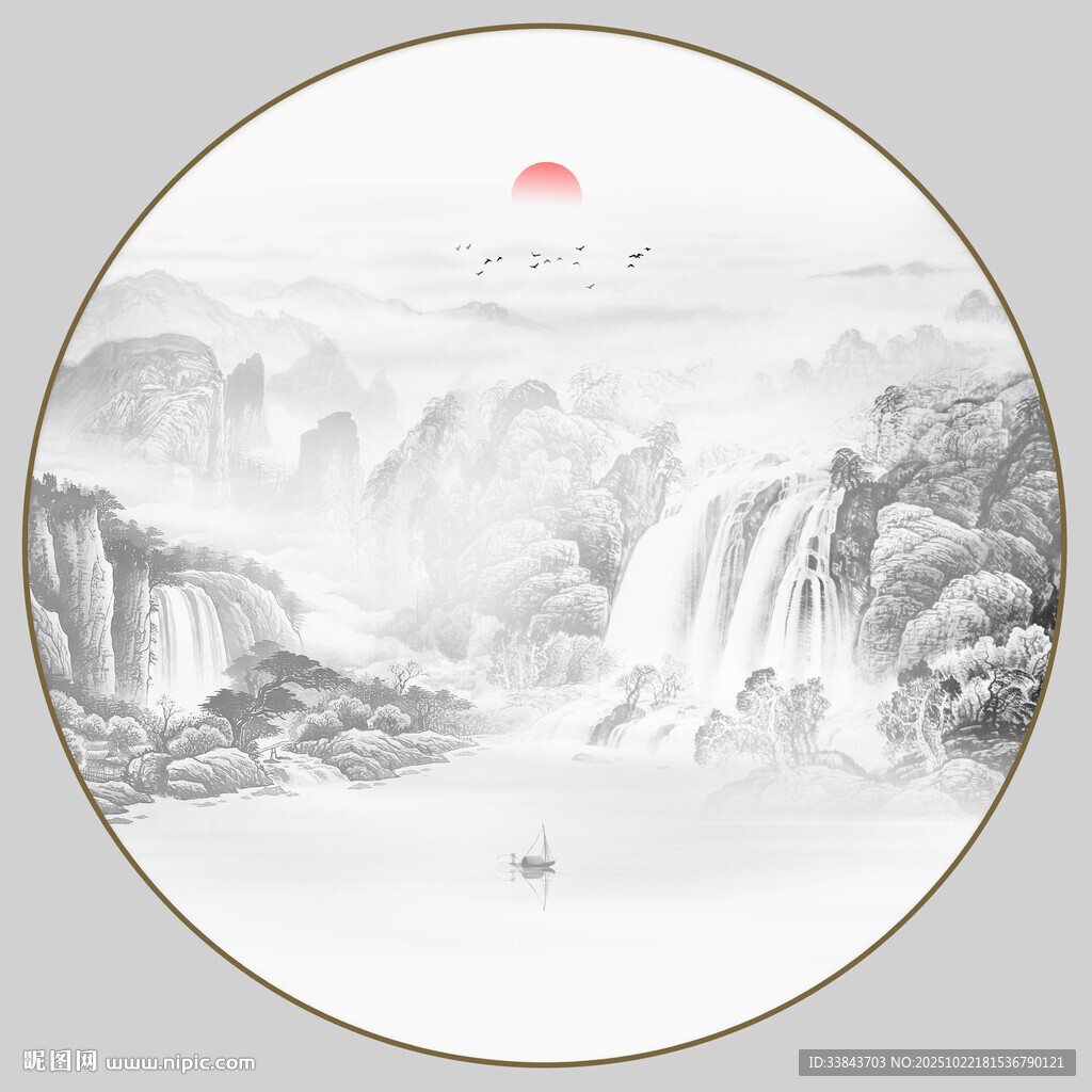 国画山水