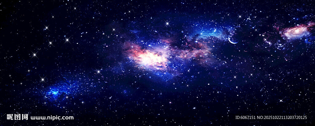 黑色星空背景墙