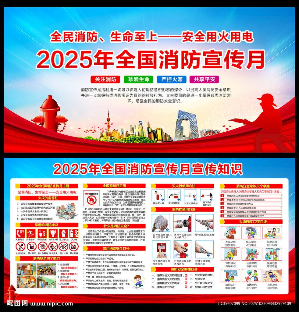 2025消防海报