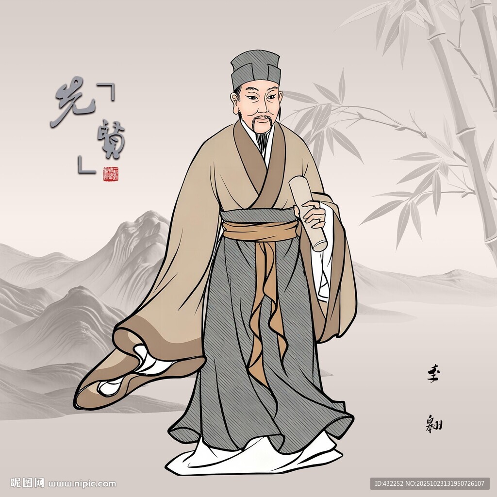 古代文人形象李翱