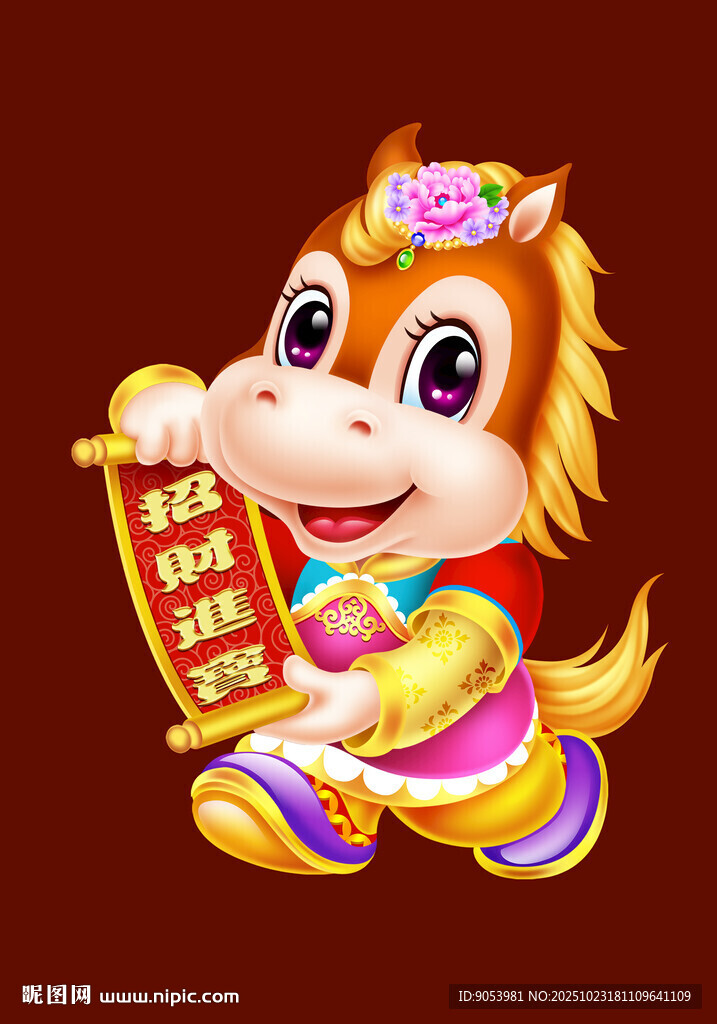 手绘马