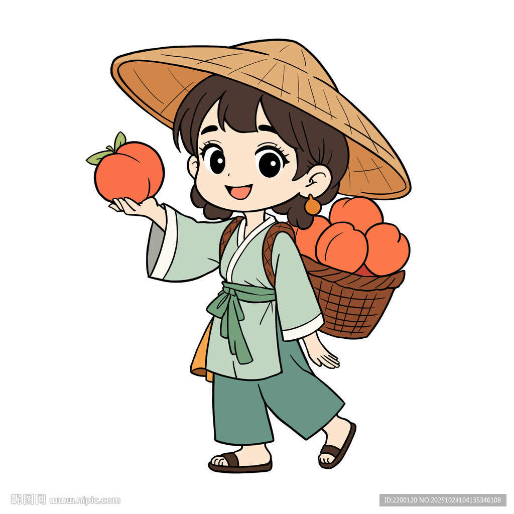 古风女孩桃子