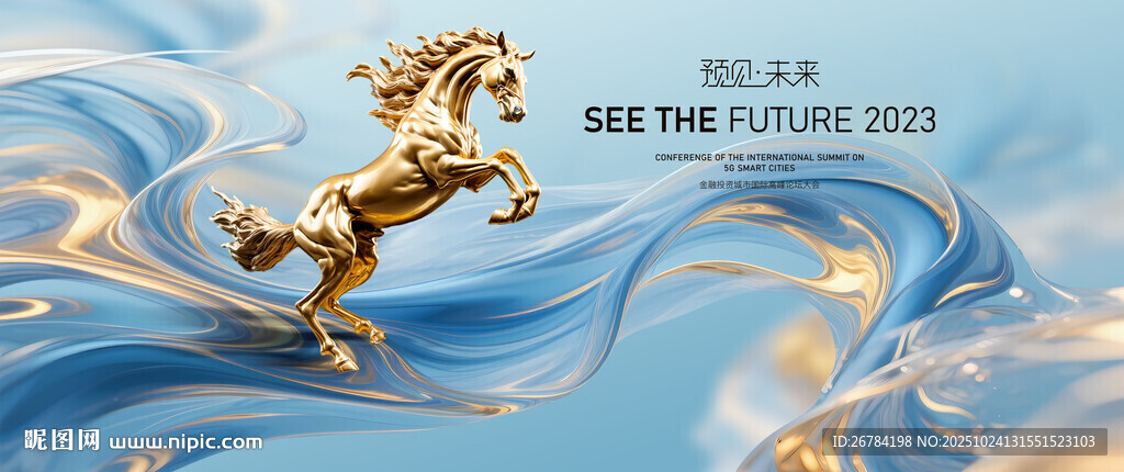 2026年 马年背景 