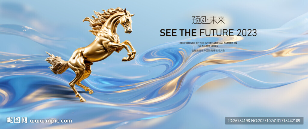 2026年 马年背景