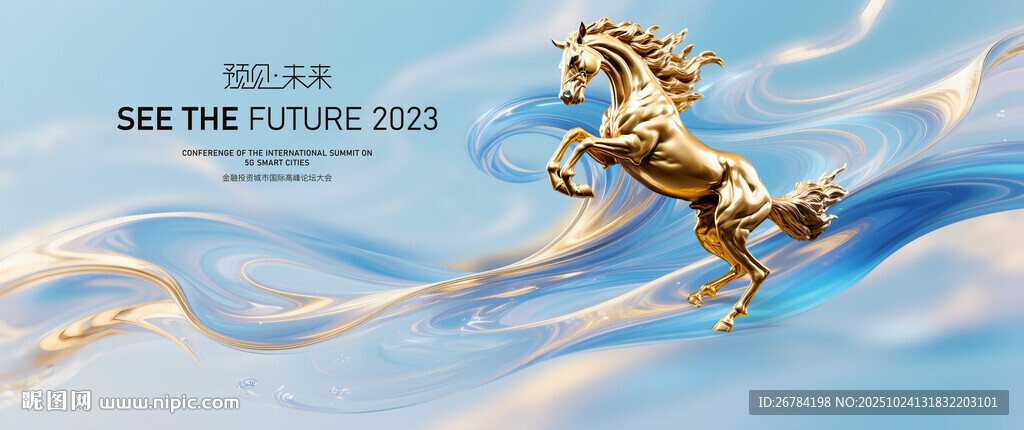 2026年 马年背景