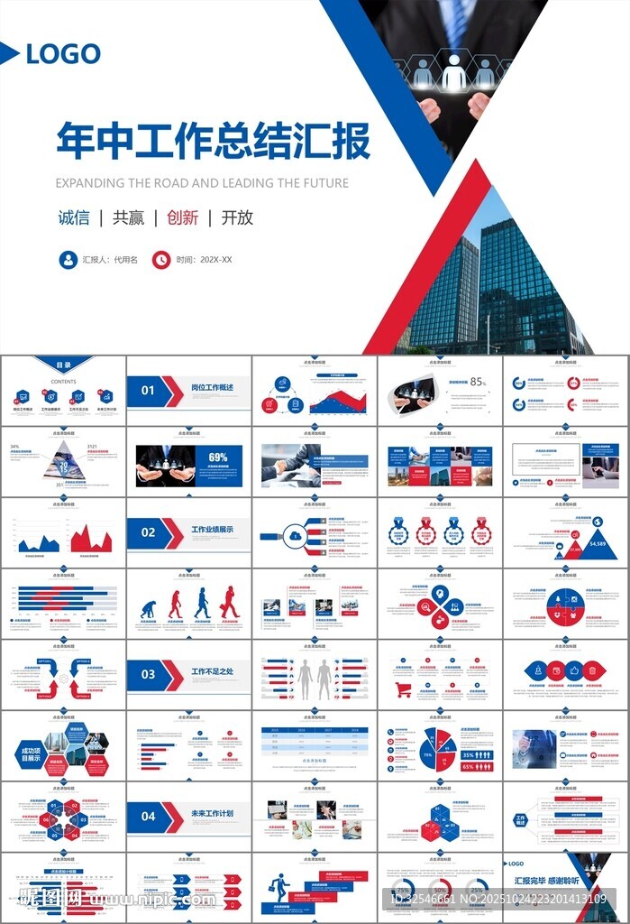 人力资源年中总结工作总结PPT