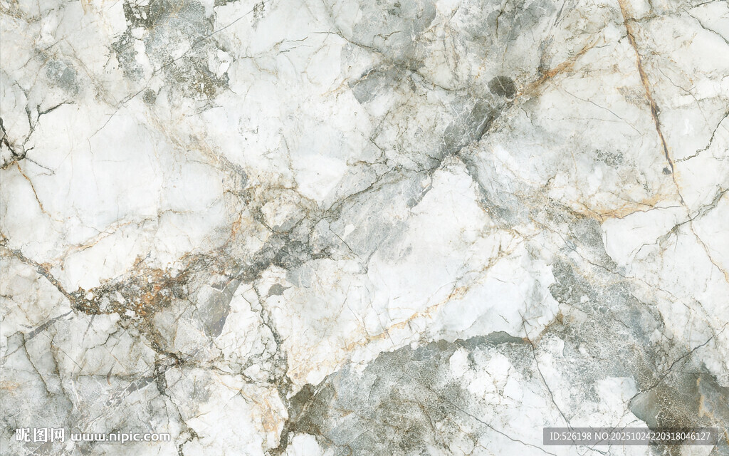 白色大理石奢石岩板纹理图案