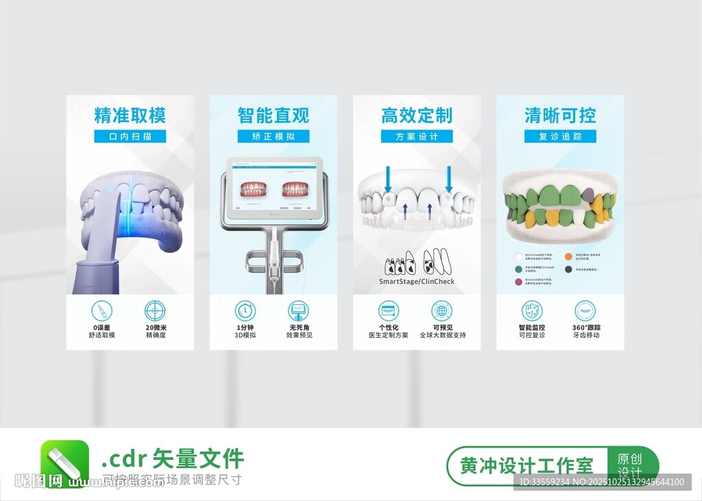 牙齿矫正的四大阶段口腔医院诊所