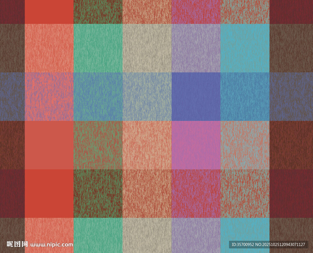 多彩格子图案背景