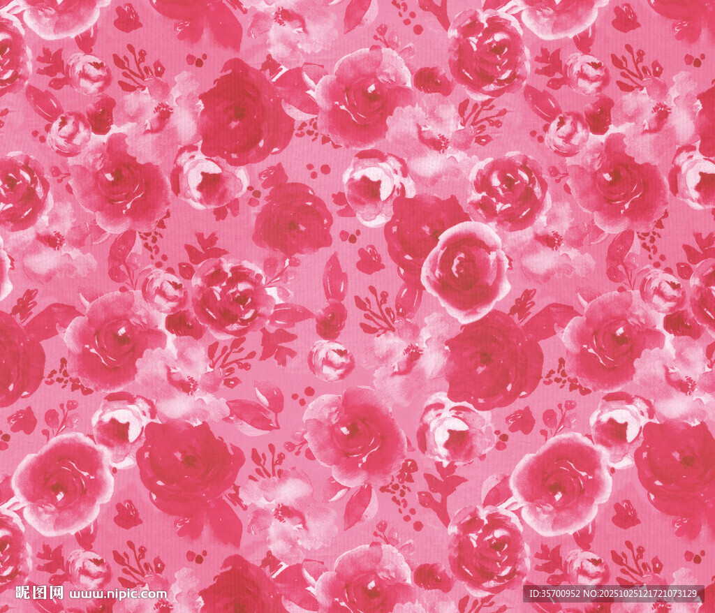 粉色梦幻水彩纹理图案