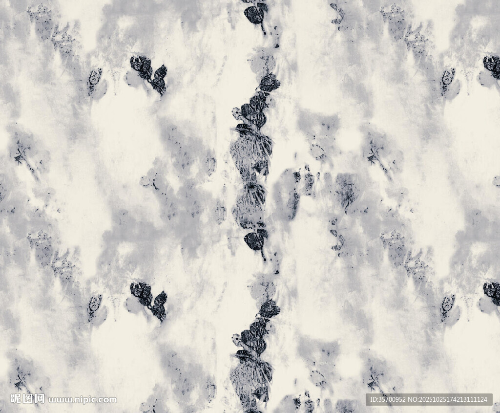 水墨纹理抽象图案