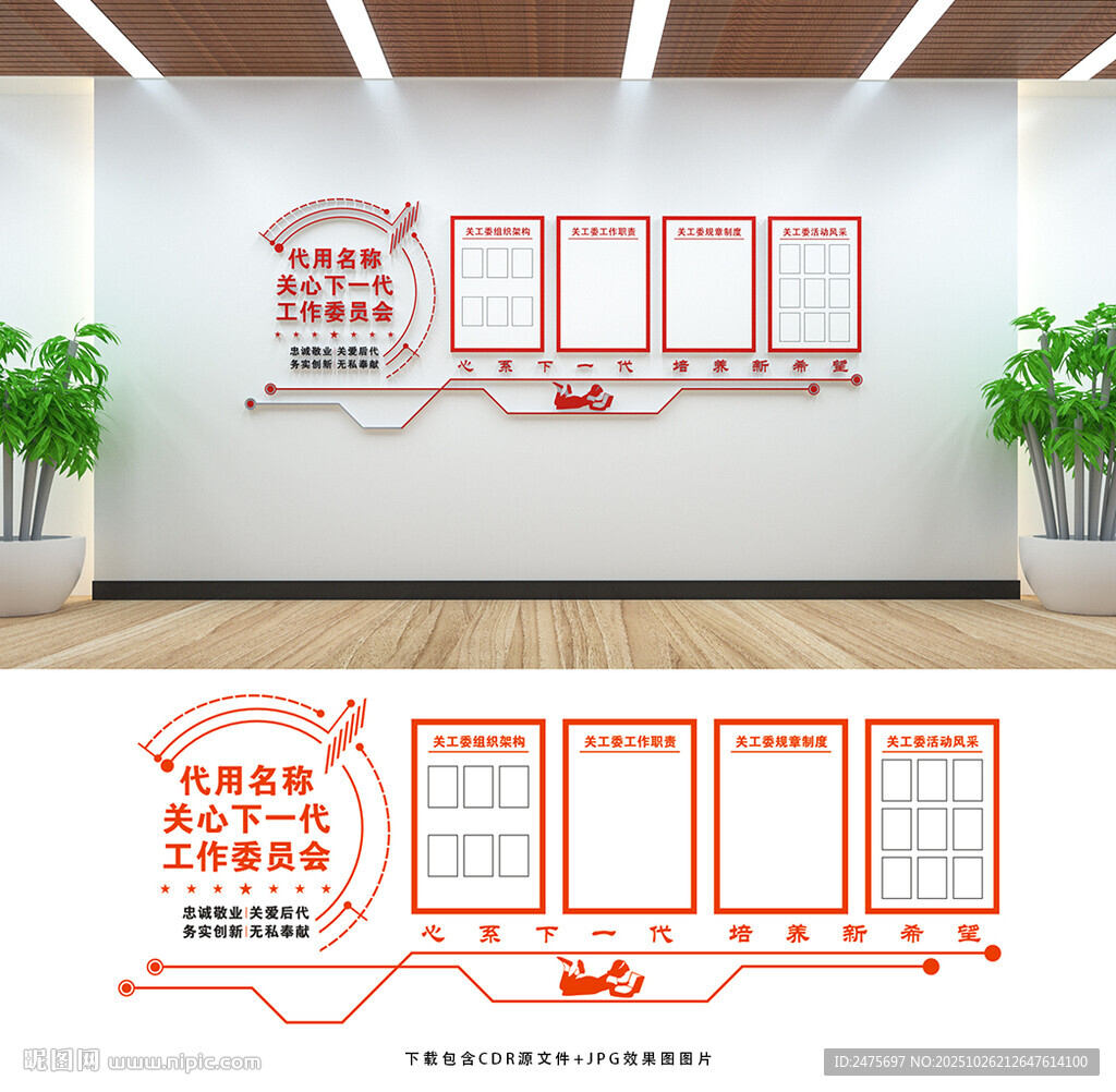 关工委文化墙